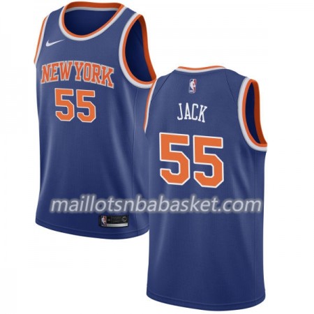 Maillot Homme New York Knicks Jarrett Jack 55 Nike 2017-18 Bleu Swingman
